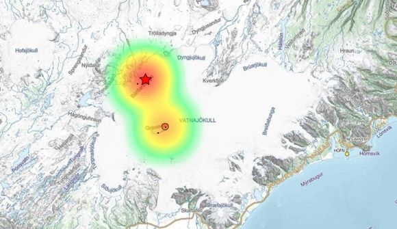 Jarðskjálfti við Grímsvötn 