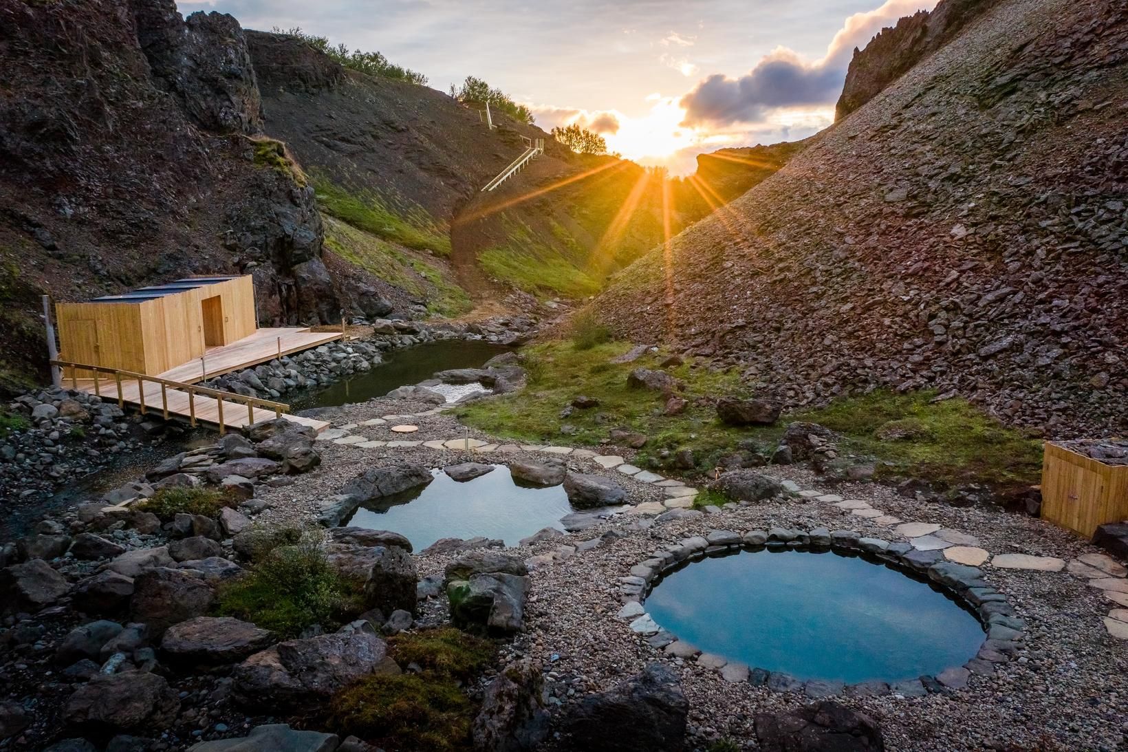 Giljaböðin eru talin á meðal þeirra bestu í heimi.