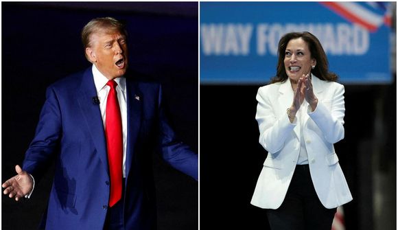 Trump og Harris hittast í fyrsta sinn