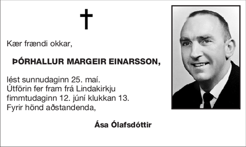 Þórhallur Margeir Einarsson,