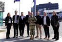 Christopher G. Cavoli, yfirhershöfðingi Atlantshafsbandalagsins, Erin Sawyer, staðgengill sendiherra Bandaríkjanna á Íslandi, og samráðshópur þingmanna …