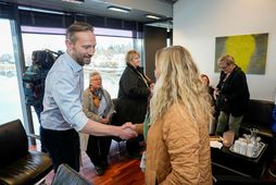 Einar Þorsteinsson fundaði með fulltrúum kennarafélaga í Reykjavík í hádeginu.