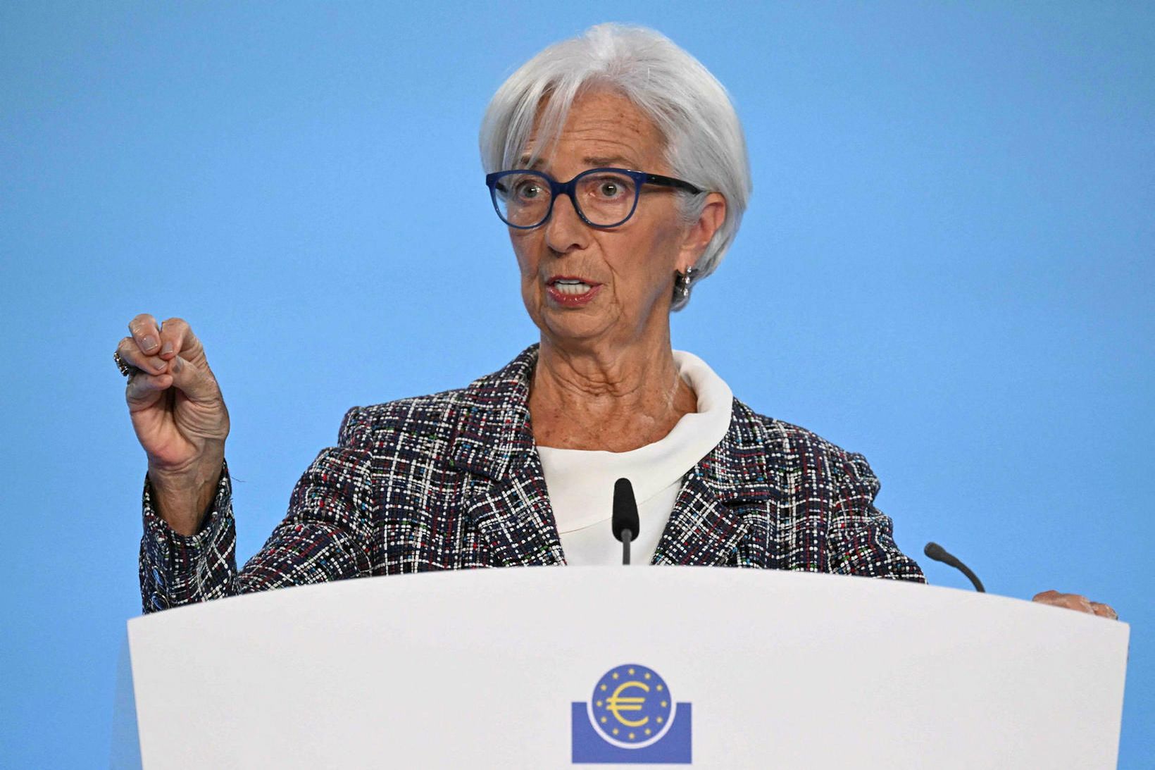 Christine Lagarde, bankastjóri evrópska seðlabankans.