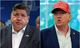 JB Pritzker, ríkisstjóri Illinois-ríki og Donald Trump Bandaríkjaforseti.