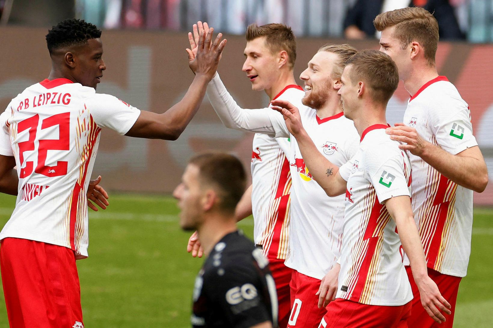 Emil Forsberg skaut RB Leipzig í úrslitaleikinn.