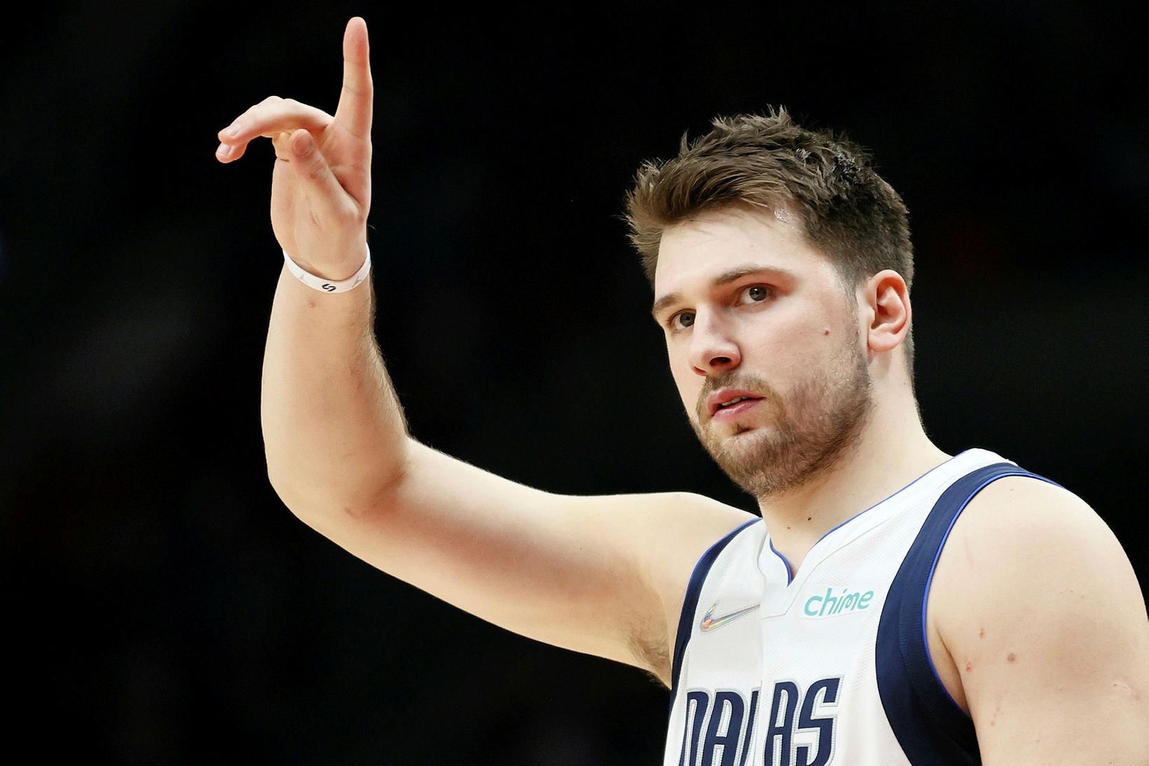 Luka Doncic fór á kostum í nótt.