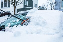 Búist er við því að 20 til 40 sentimetra snjólag falli þar sem hvað mest …