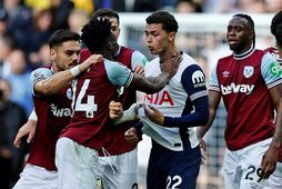 Mohammed Kudus í liði West Ham, númer 14, gjörsamlega missti hausinn.