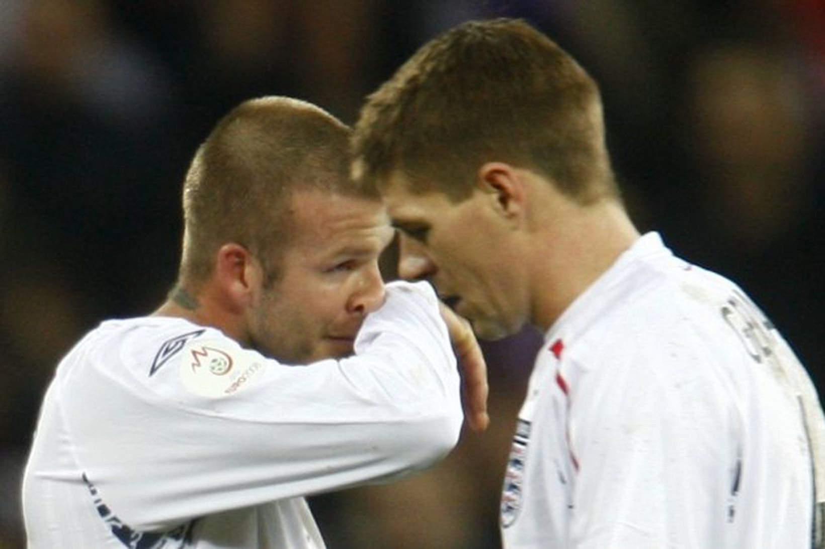 David Beckham og Steven Gerrard daufir í dálkinn eftir tapið …