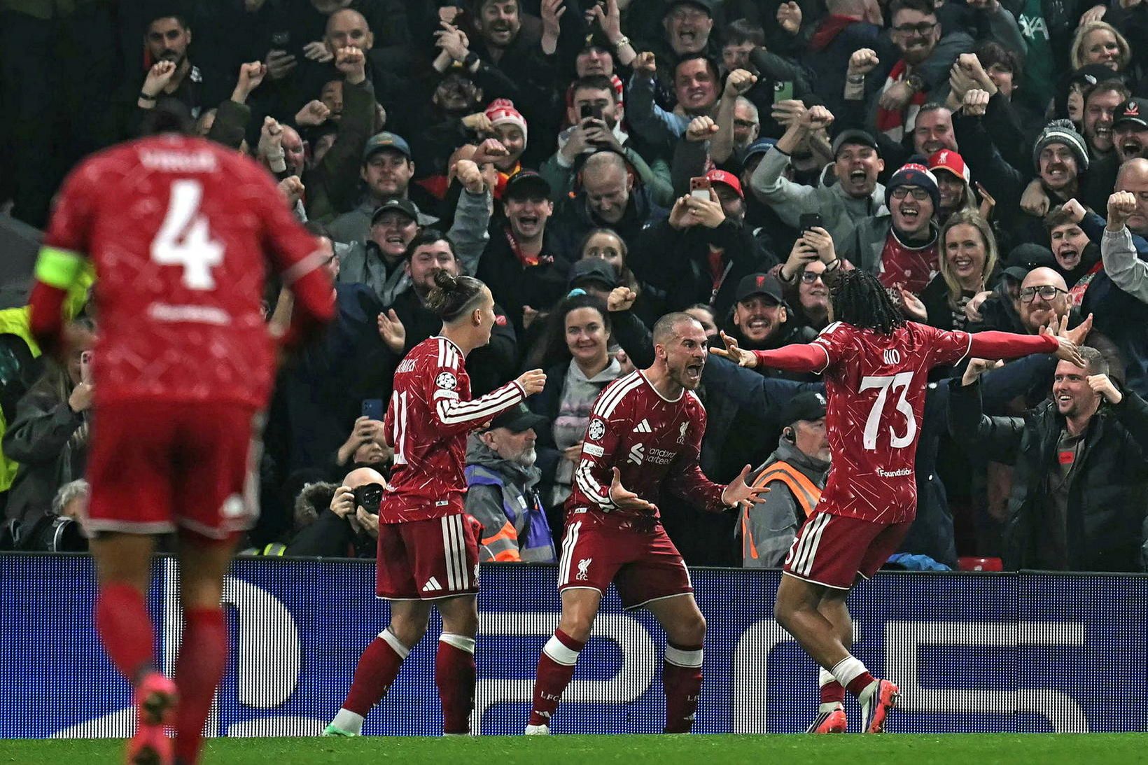 Liverpool vann spennandi fótboltaleik