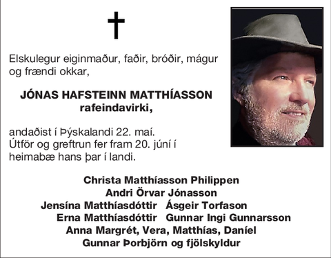 Jónas Hafsteinn Matthíasson
