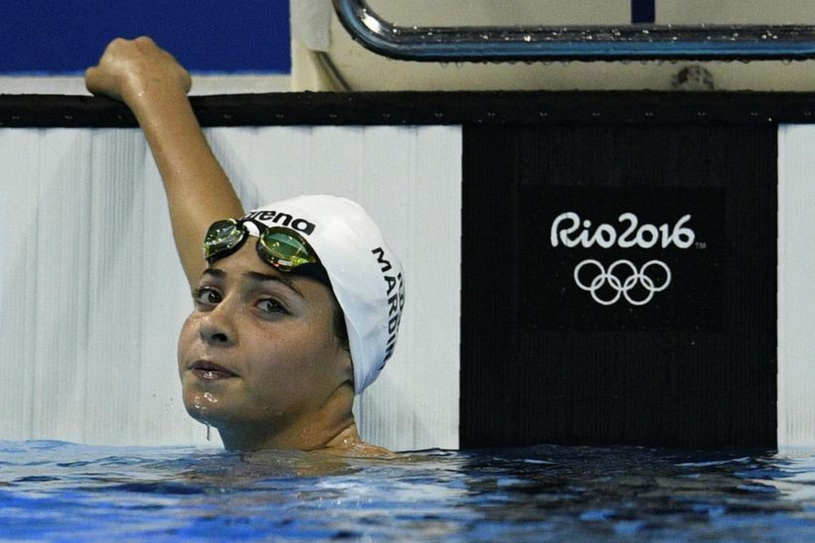 Yusra Mardini tók þátt í Ólympíuleikunum í Ríó.