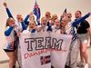 The Icelandic group after winning their awards.