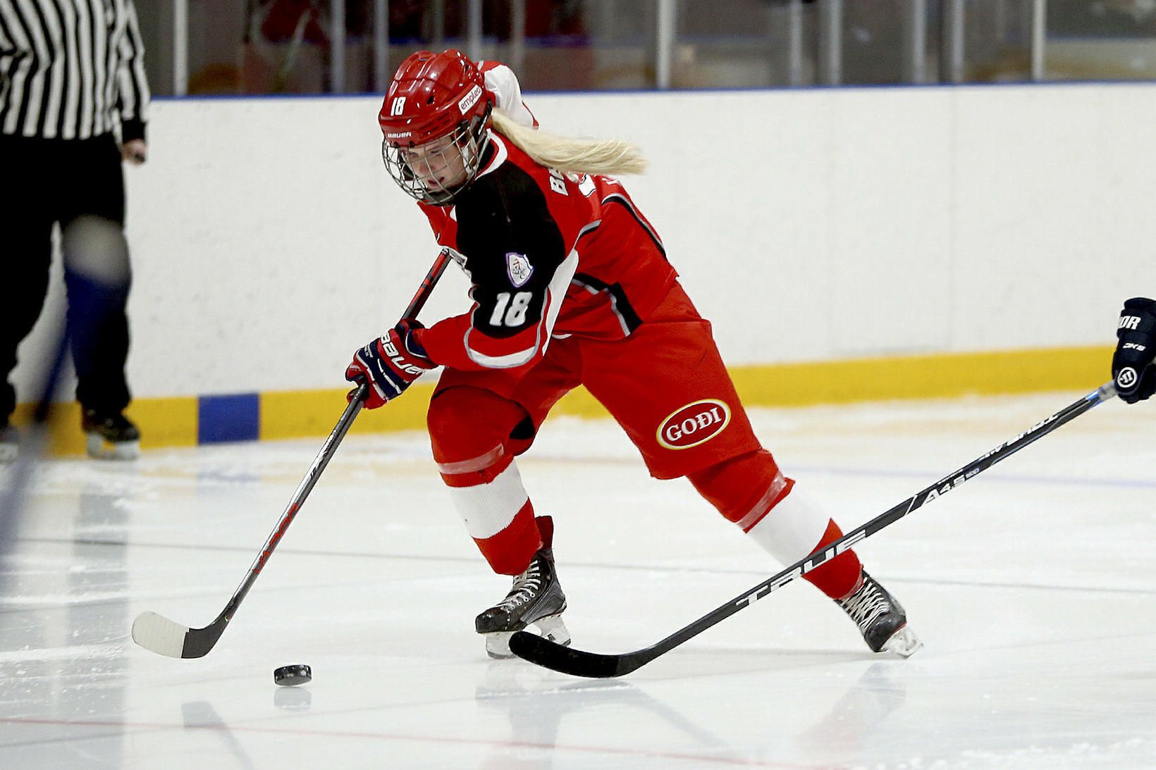 Berglind Leifsdóttir, leikmaður Skautafélags Akureyrar.