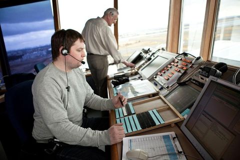Air traffic controllers feels that their pay has fallen far behind that of other groups.
