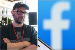 Hann hyggst ekki hætta að birta klúra brandara á Facebook.