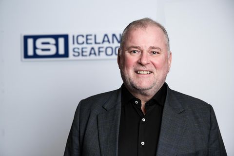 Ægir Páll Friðbertsson forstjóri Iceland Seafood International segir alla vísa benda í rétta átt, ennþá …