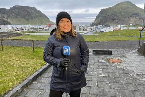 Ólöf Ragnarsdóttir naut sín á ógleymanlegri þjóðhátíð.