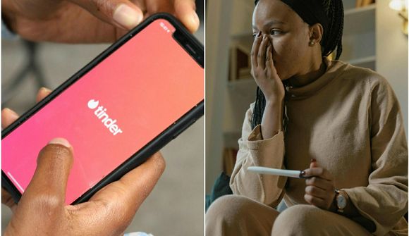 Varð ólétt eftir Tinder-stefnumót með giftum manni