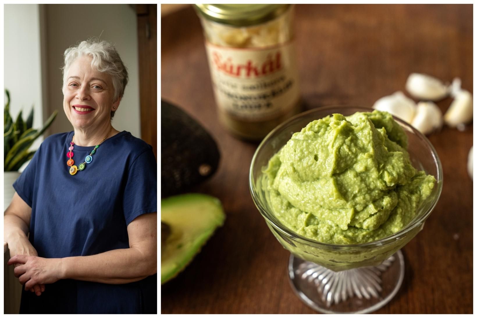 Girnilegt „guacamole“ að hætti Dagnýju Hermannsdóttur.