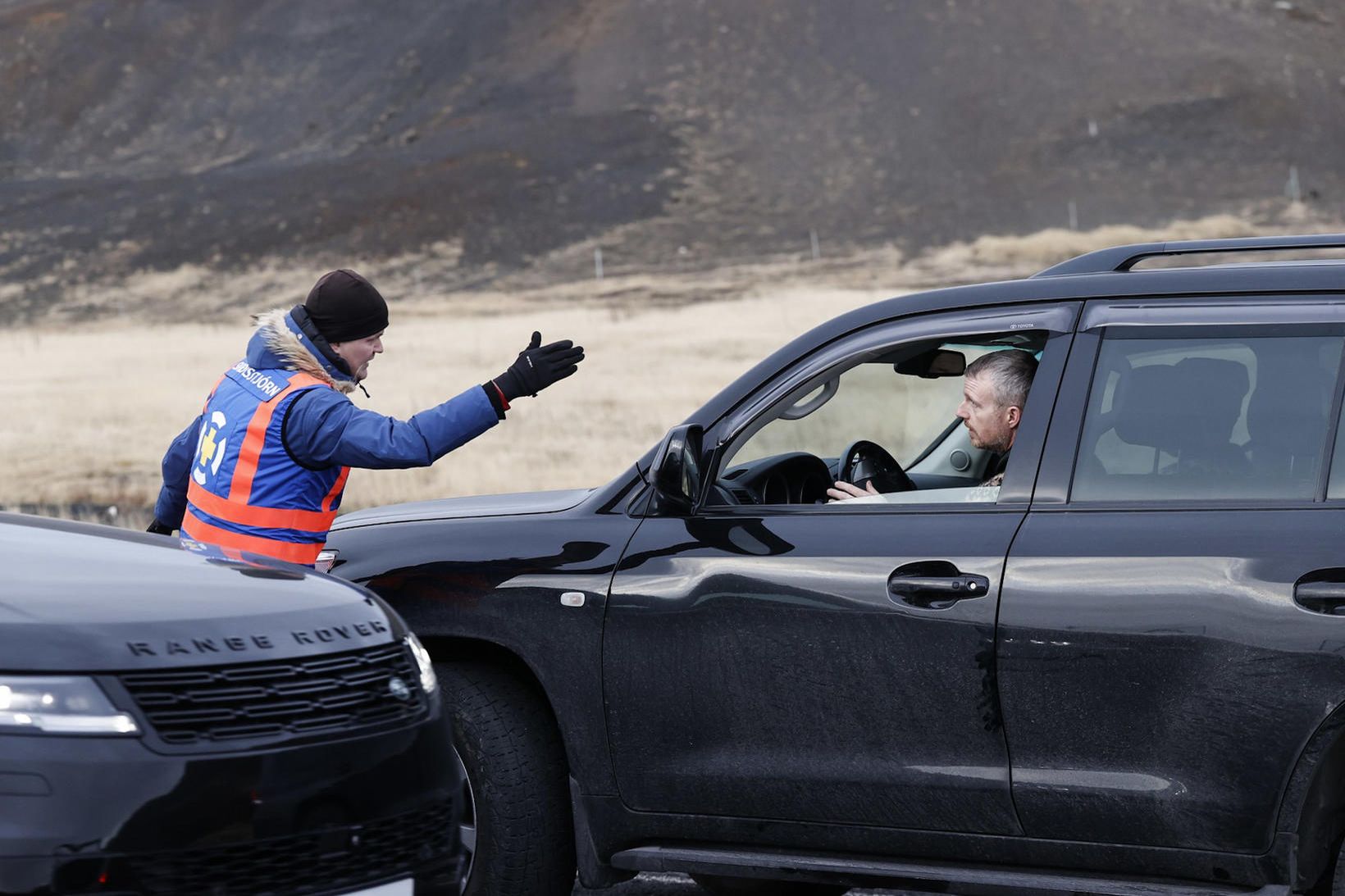 Farið var í skyndilega rýmingu í Grindavík á þriðja tímanum …