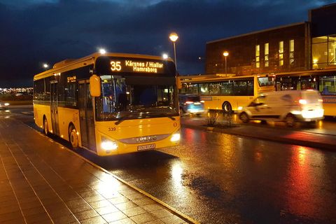 The first trip of the nightbus will be tonight.
