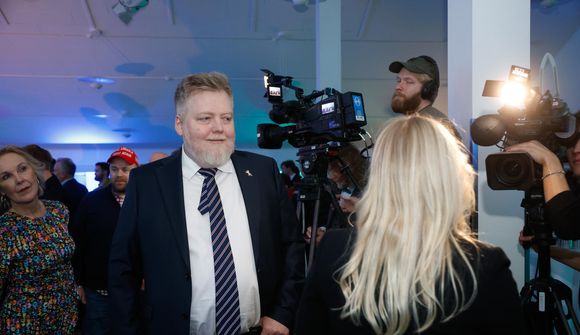 „Ég er mjög glaður að sjá þessar fyrstu tölur“