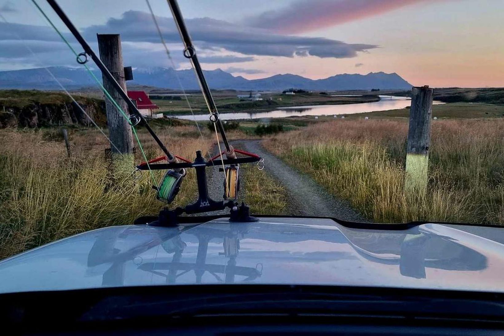 Haust við Norðurá í fyrra. Mikil aukning varð á smálaxi …