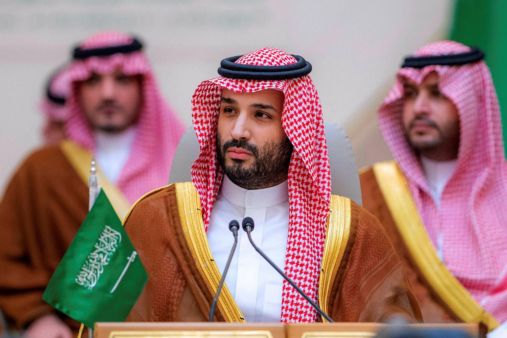 Mohammed bin Salman, krónprins Sádi-Arabíu.