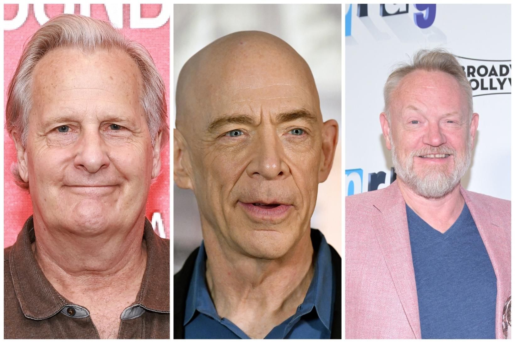 Leikararnir knáu: Jeff Daniels, J.K. Simmons og Jared Harris.