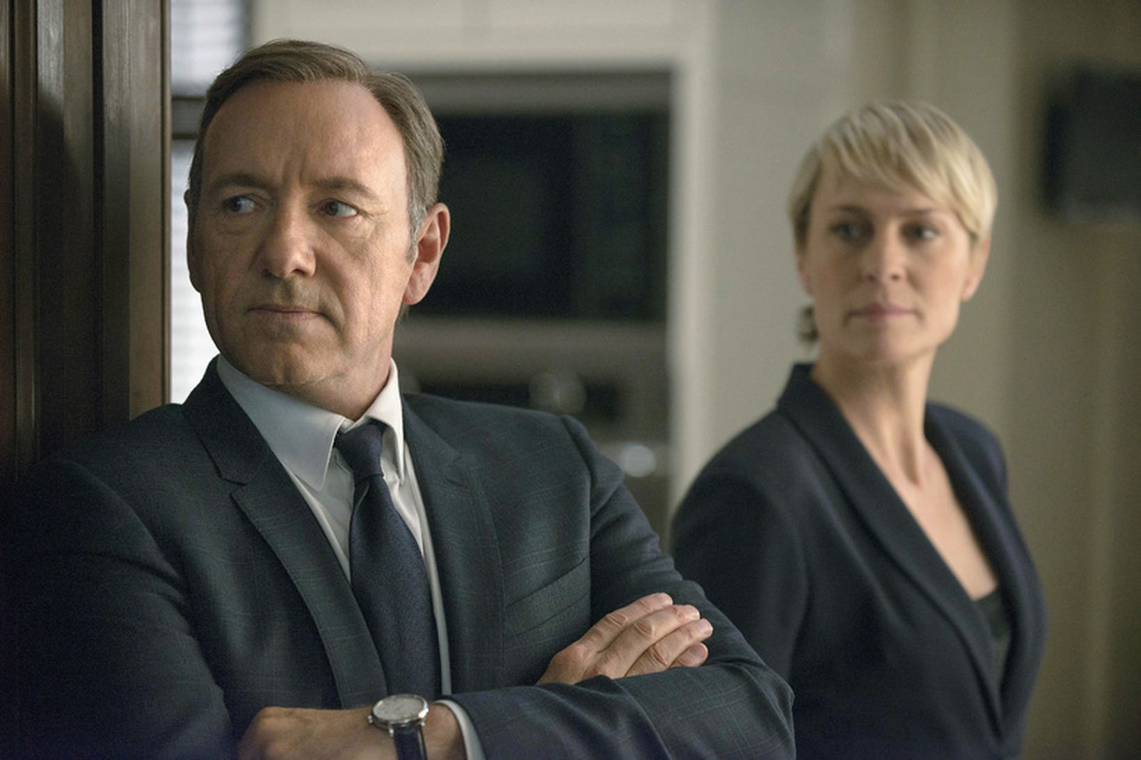 Frank og Claire Underwood eru mögnuð hjón.