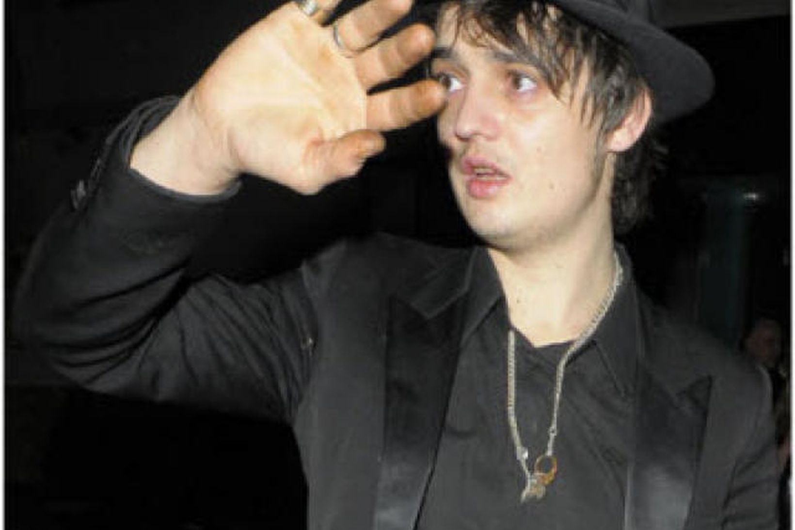 Pete Doherty.