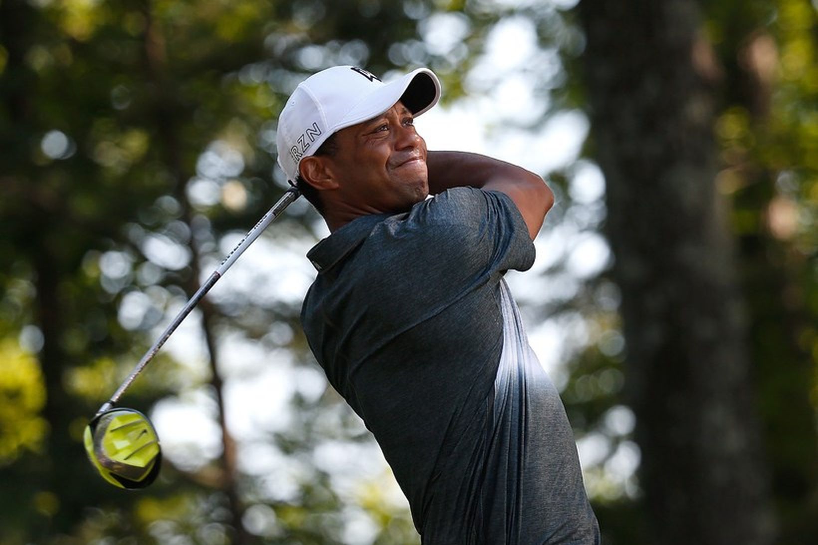 Tiger Woods á mótinu í Virginíu.