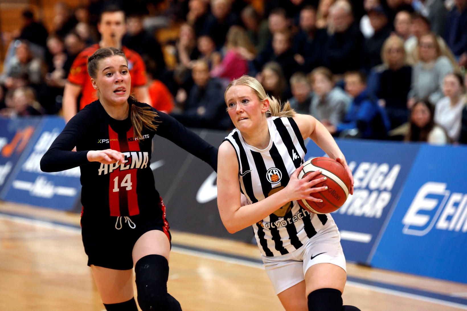 Lea Gunnarsdóttir skoraði sex stig fyrir KR.