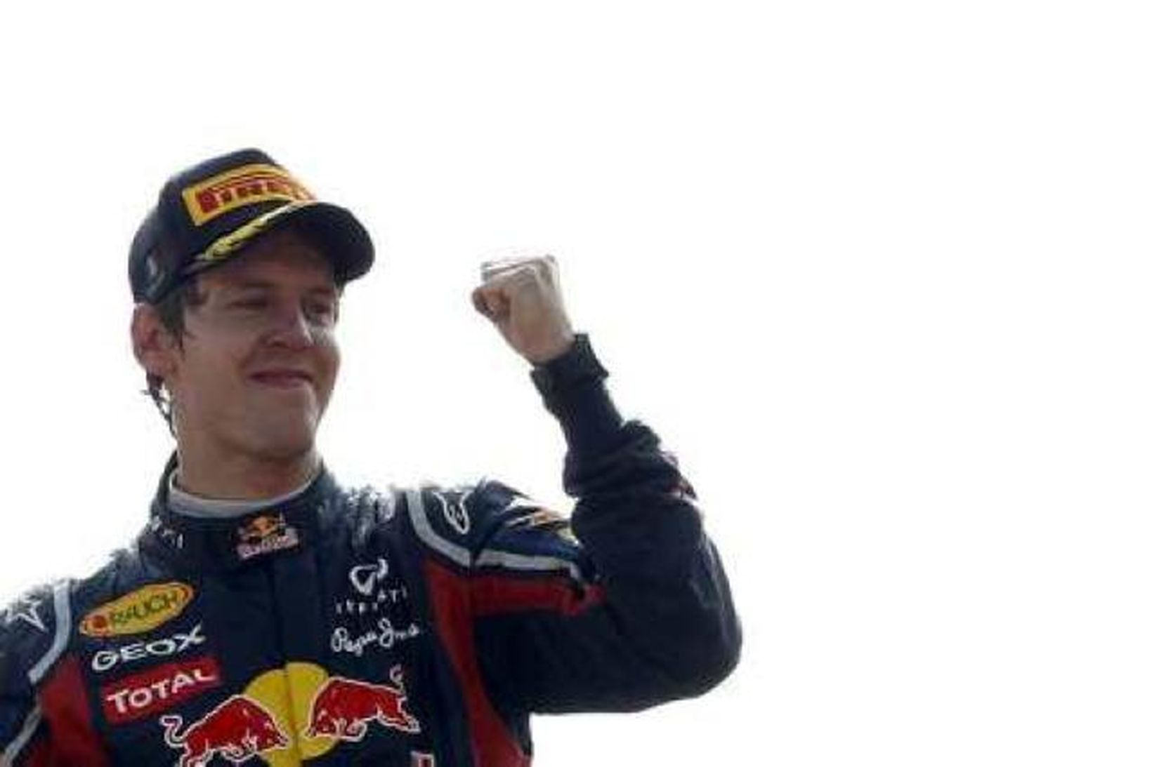 Vettel hrósar sigri í Monza.
