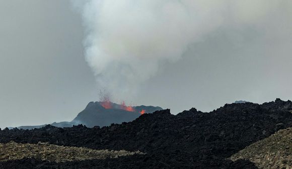Gosvirkni minnkað síðan í gær