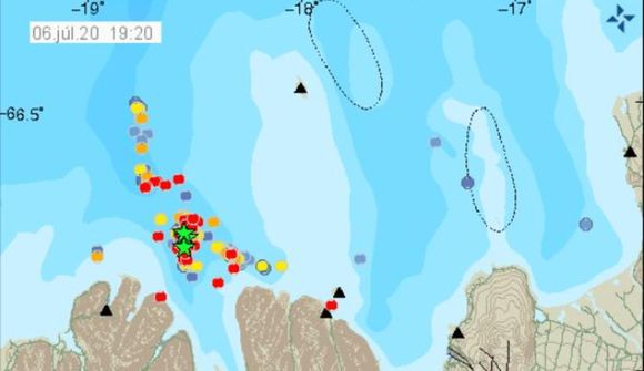 Skjálfti 3,5 að stærð skammt frá Gjögurtá