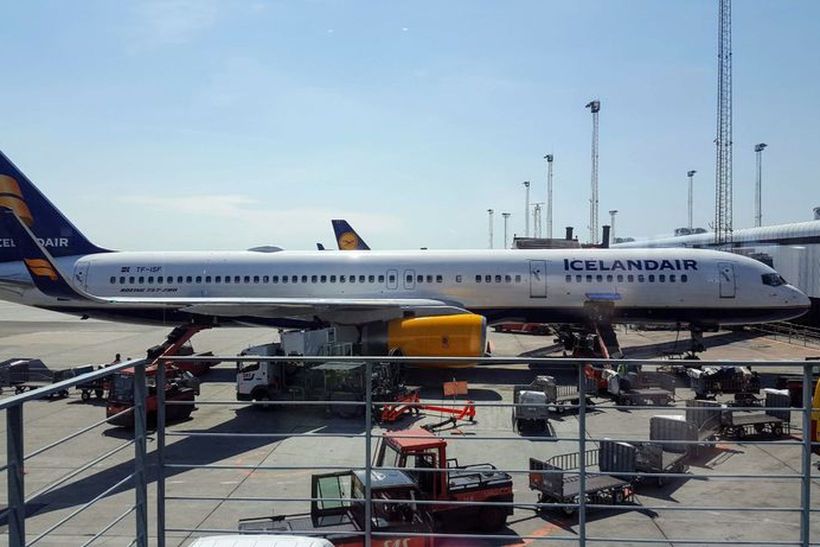 Vél Icelandair á Kastrup-flugvelli í Danmörku. Mynd úr safni.