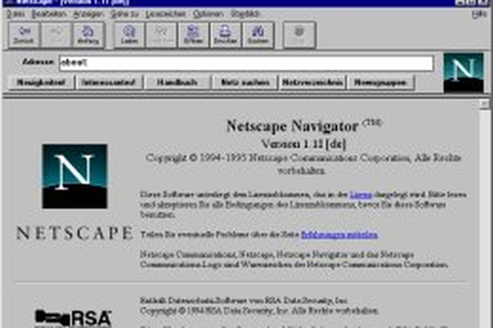 Netscape þótti byltingarkenndur árið 1994, en þætti líklega heldur takmarkaður …