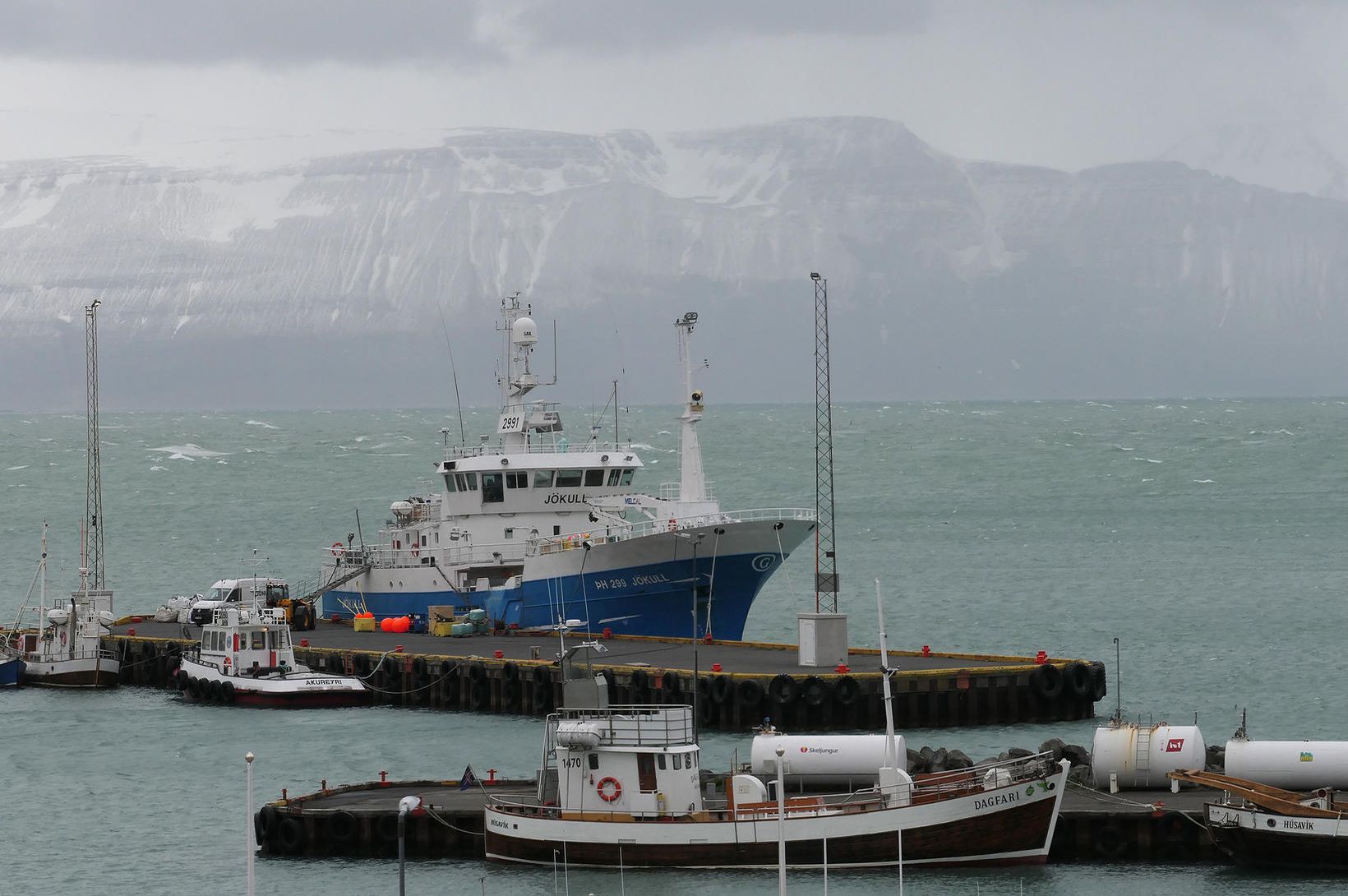 „Það hefur enginn komist á sjó hérna“