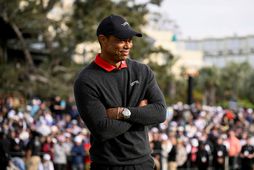 Tiger Woods missti móðir sína í febrúar.