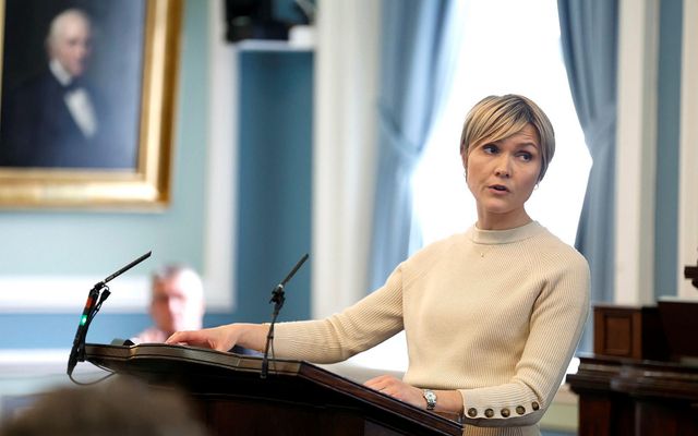 Kristrún Frostadóttir forsætisráðherra.