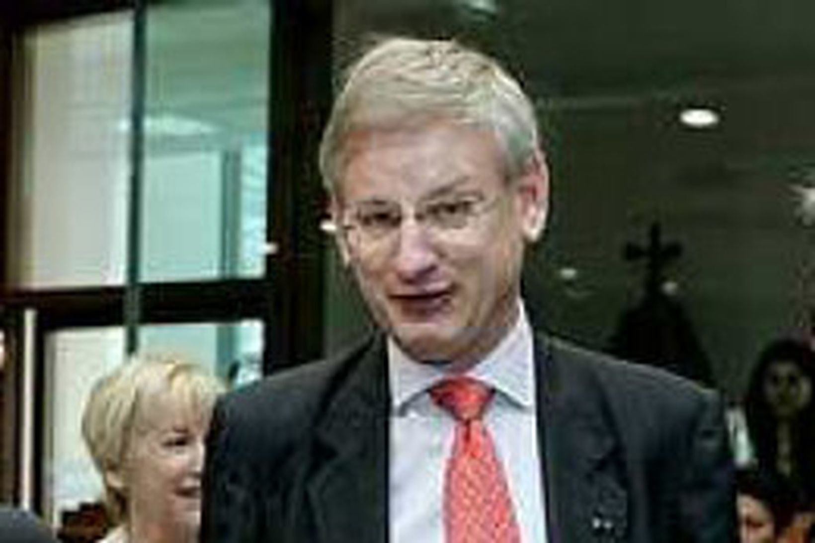 Carl Bildt , utanríkisráðherra Svíþjóðar.
