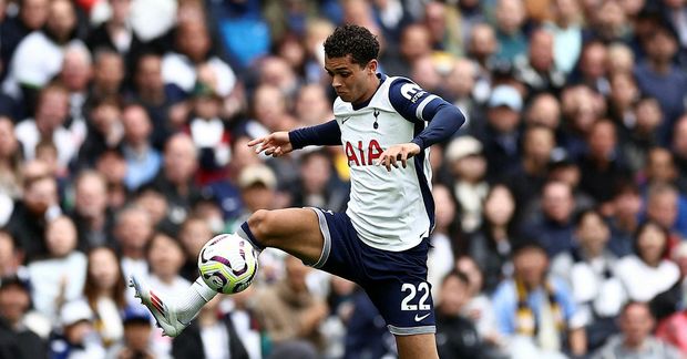 Brennan Johnson skoraði sigurmark Tottenham.