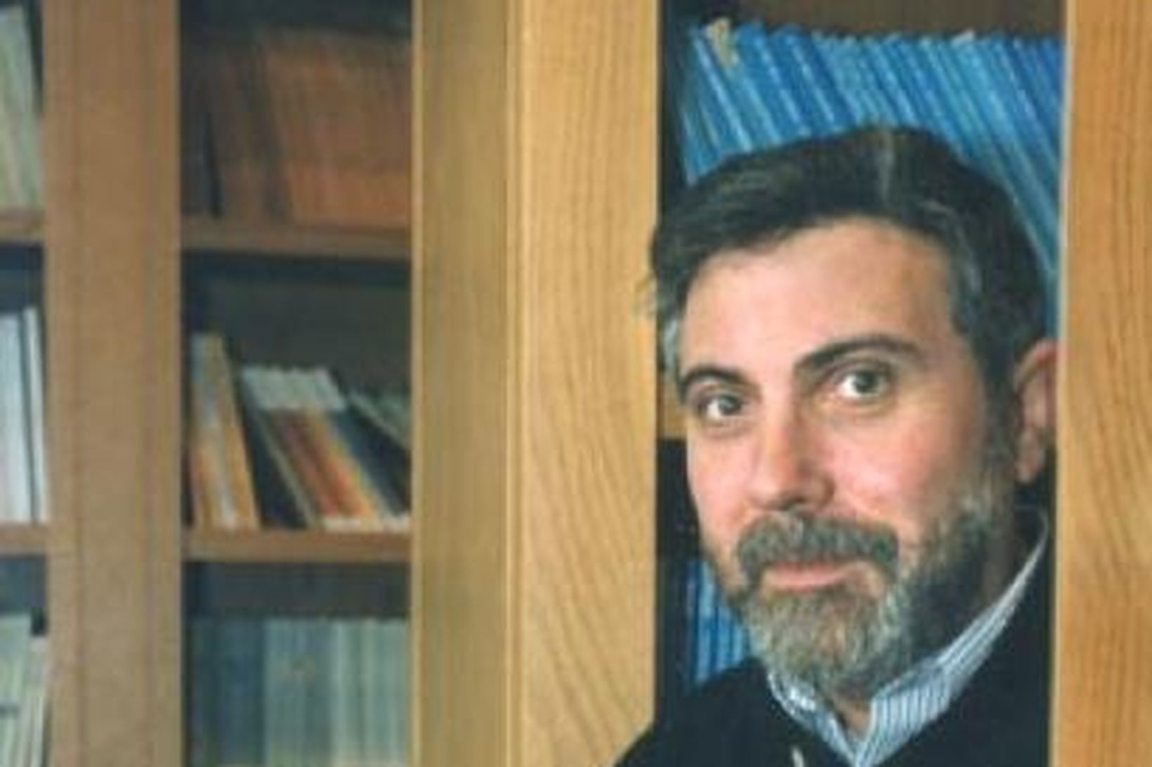 Paul Krugman sem fékk Nóbelsverðlaunin í hagfræði í dag og …
