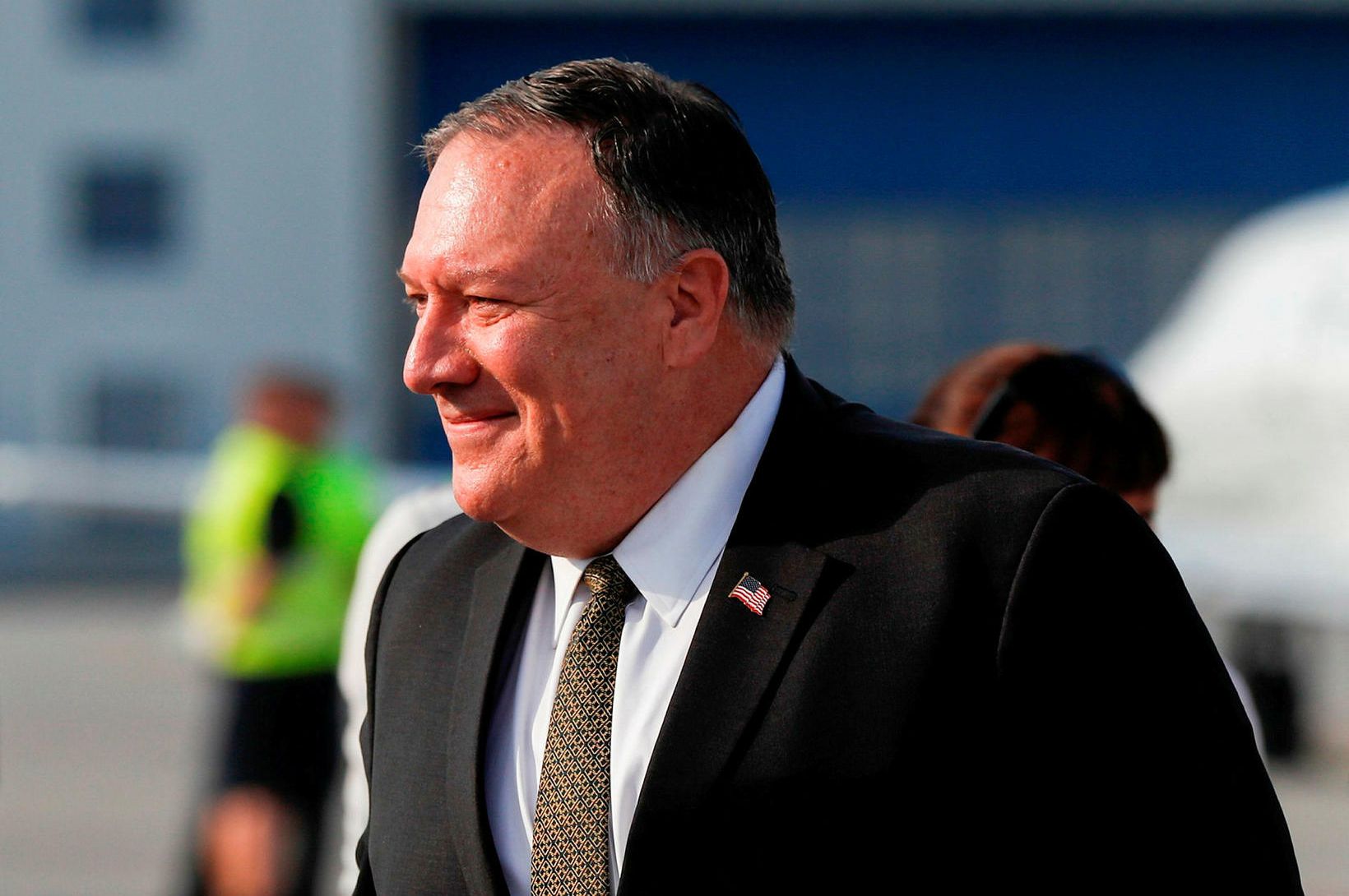 5G mál málanna í heimsókn Pompeo