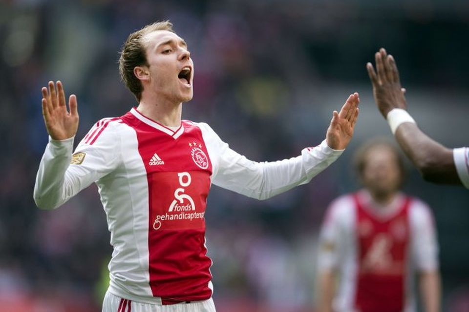 Daninn Christian Eriksen er kominn til Tottenham frá Ajax fyrir 11,5 milljónir punda.