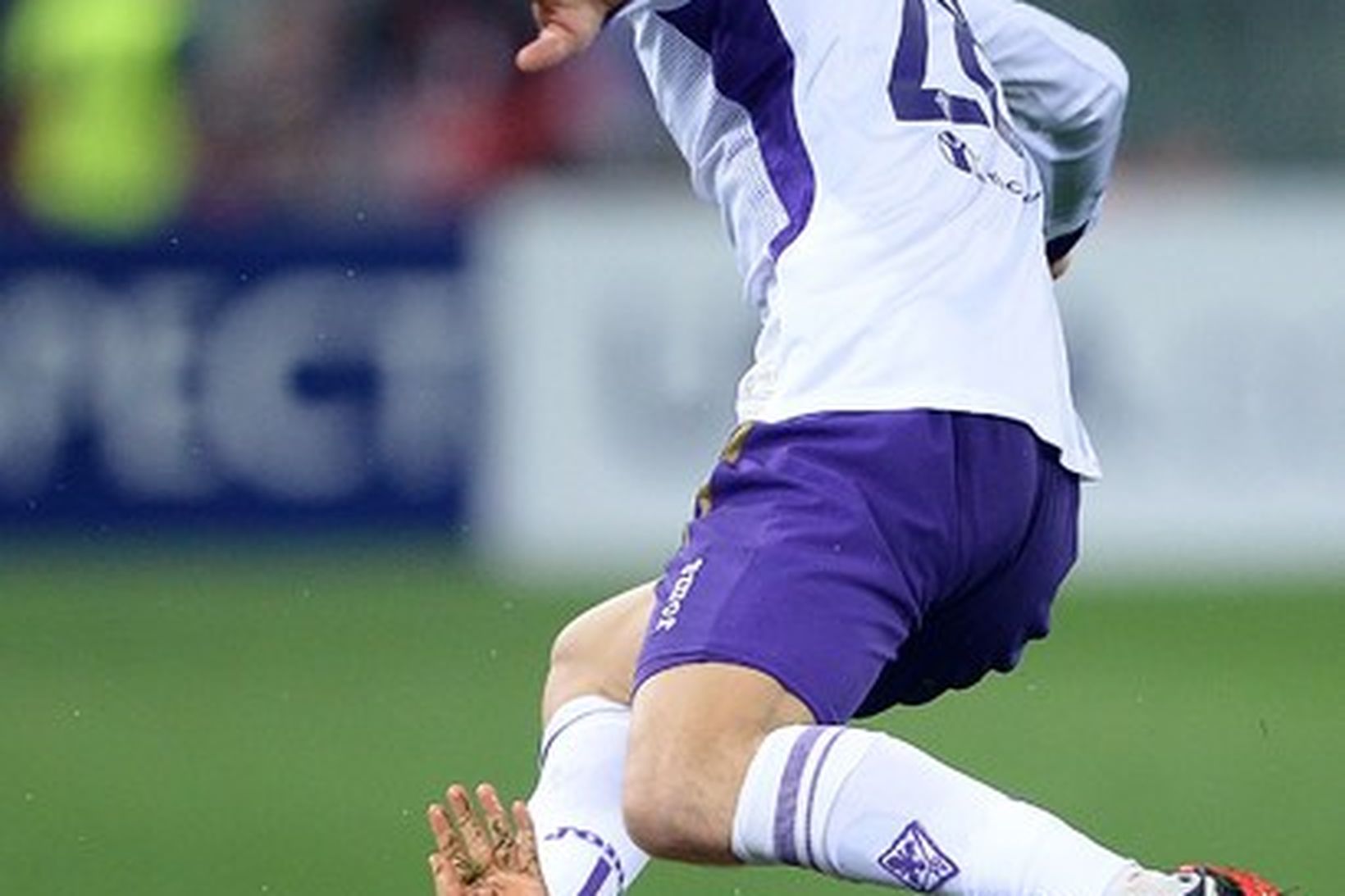 Marcos Alonso í leik með Fiorentina.