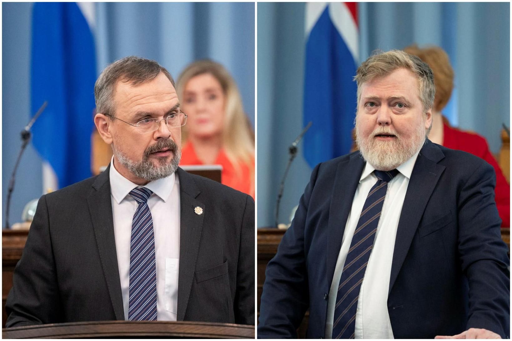 Sigmundur Davíð spurði Daða hvort hann ætlaði að beita sér …
