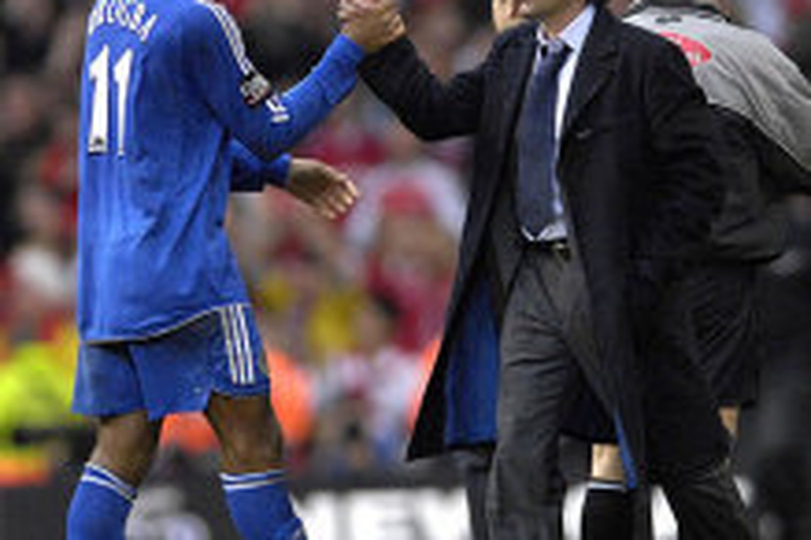 Didier Drogba og Jose Mourinho náðu afar vel saman.